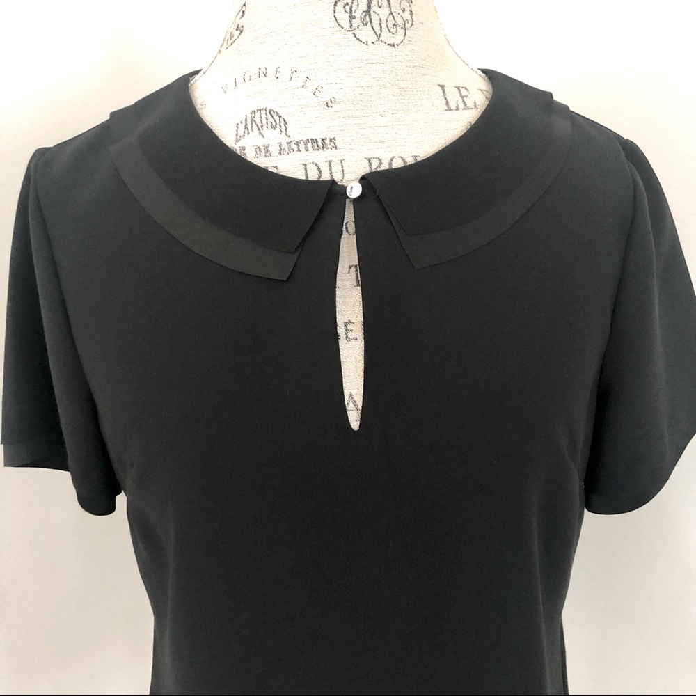 BANANA REPUBLIC Black Short Sleeve Top S